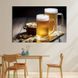 Картина напої картина для кухні кафе бара Келихи з пивом 75x50 см (1600-1) 1600-1_L фото 1