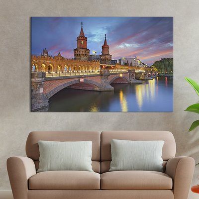 Картина Міст Обербаумбрюкк у Берліні 51x34 см (344-1) 344-1_M фото