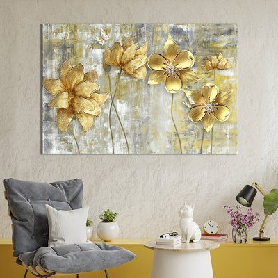 Картина на холсте Дрогоценные цветы 51x34 см (259-1) 259-1_M фото