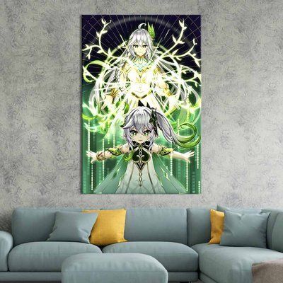 Картина в офис Прекрасная Рукхадевата из игры Genshin Impact 51x34 см (2an_57) 2an_57_M фото