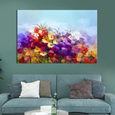 Картина на холсте Цветочная палитра 51x34 см (249-1) 249-1_M фото