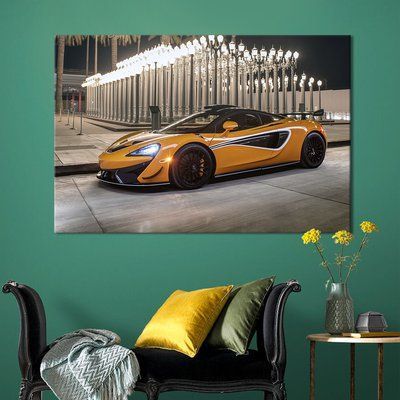 Картина машина Елітний автомобіль McLaren 620R 51x34 см (1271-1) 1271-1_M фото