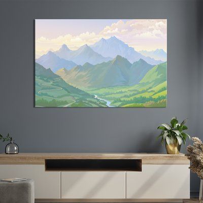 Картина на холсте Живописные горы 51x34 см (626-1) 626-1_M фото