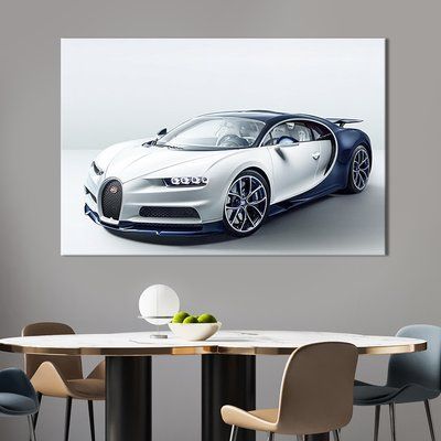 Картина Bugatti Chiron 51x34 см (119-1) 119-1_M фото