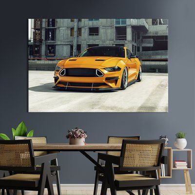 Картина машина Форд Мустанг 51x34 см (1321-1) 1321-1_M фото