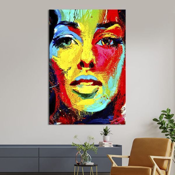Картина в офіс Красива яскрава дівчина 51x34 см (2art_135) 2art_135_M фото