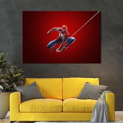 Картина Spider man ps4 51x34 см (672-1) 672-1_M фото