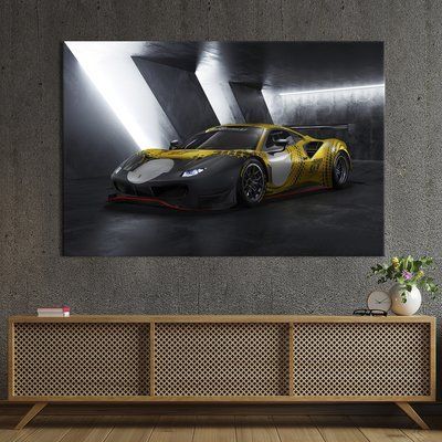 Картина машина Ferrari 488 GT Modificata 51x34 см (1315-1) 1315-1_M фото