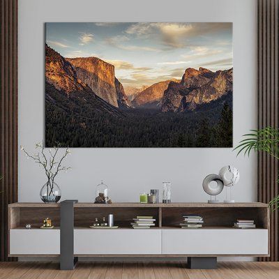 Картина на холсте Йосемитская долина 51x34 см (596-1) 596-1_M фото