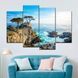 Модульная картина Скалы у моря 89x56 см (M4_M_79) M4_M_79 фото 2