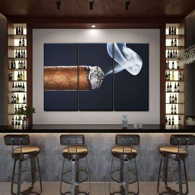 Модульная картина Никотиновый дым 78x48 см (M3_M_55) M3_M_55 фото