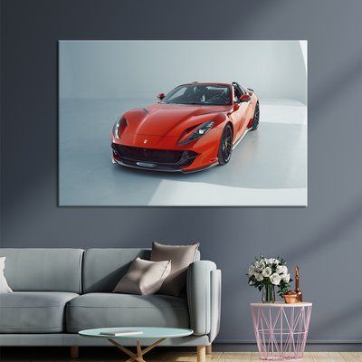 Картина машина Авто Ferrari 812 GTS 51x34 см (1374-1) 1374-1_M фото