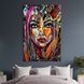Картина в офис Стильная современная девушка в красках 51x34 см (2art_11) 2art_11_M фото 1
