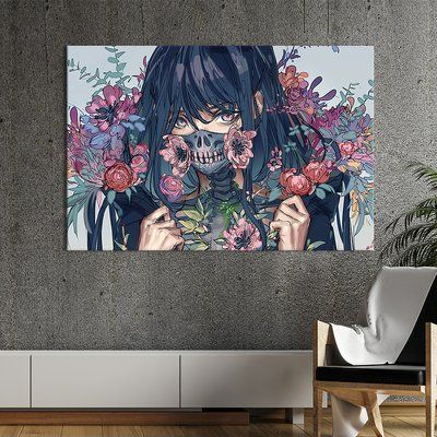 Картина Аніме дівчина в костюмі смерті 51x34 см (679-1) 679-1_M фото