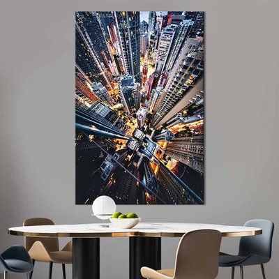 Картина в офис Нью-Йорк с высоты птичьего полета 51x34 см (2art_337) 2art_337_M фото