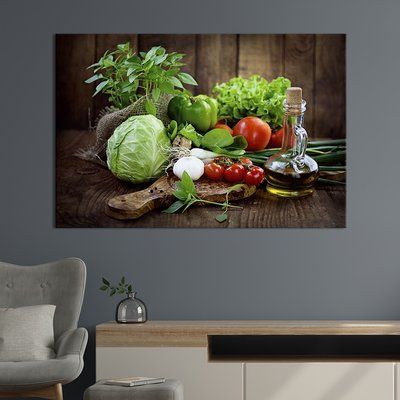 Картина Овощи и оливковое масло 51x34 см (279-1) 279-1_M фото