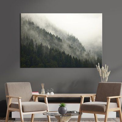 Картина на холсте Туманный лес 51x34 см (572-1) 572-1_M фото