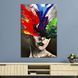 Картина в офис Абстракция девушка и взрыв ярких красок 51x34 см (2art_45) 2art_45_M фото 1