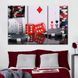 Модульная картина Игральные кости 78x48 см (M3_M_126) M3_M_126 фото 2