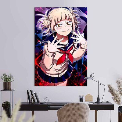 Картина в офис Милая Химико Тога из аниме Моя геройская академия 51x34 см (2an_70) 2an_70_M фото